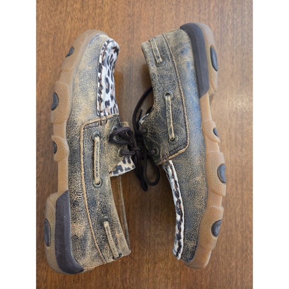 Twisted X Leather‎  Leopard Shoes Women's 6 M - Picture 4 of 7